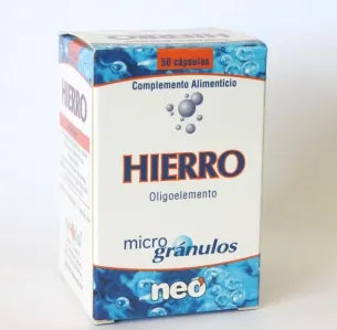 Neo Microgranulos Hierro 50 Caps