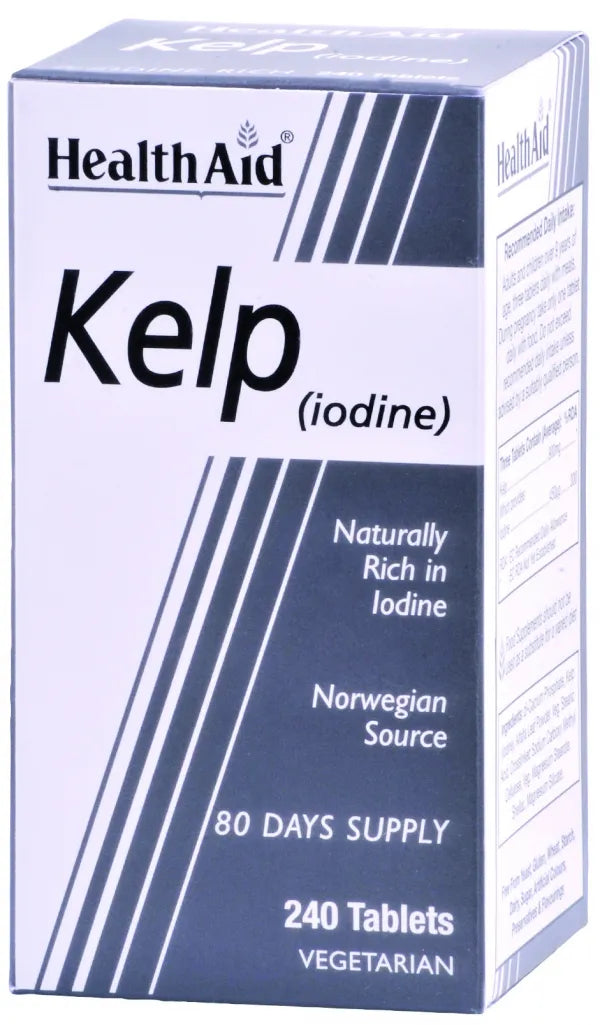 Health Aid Kelp Algas 240 Comp