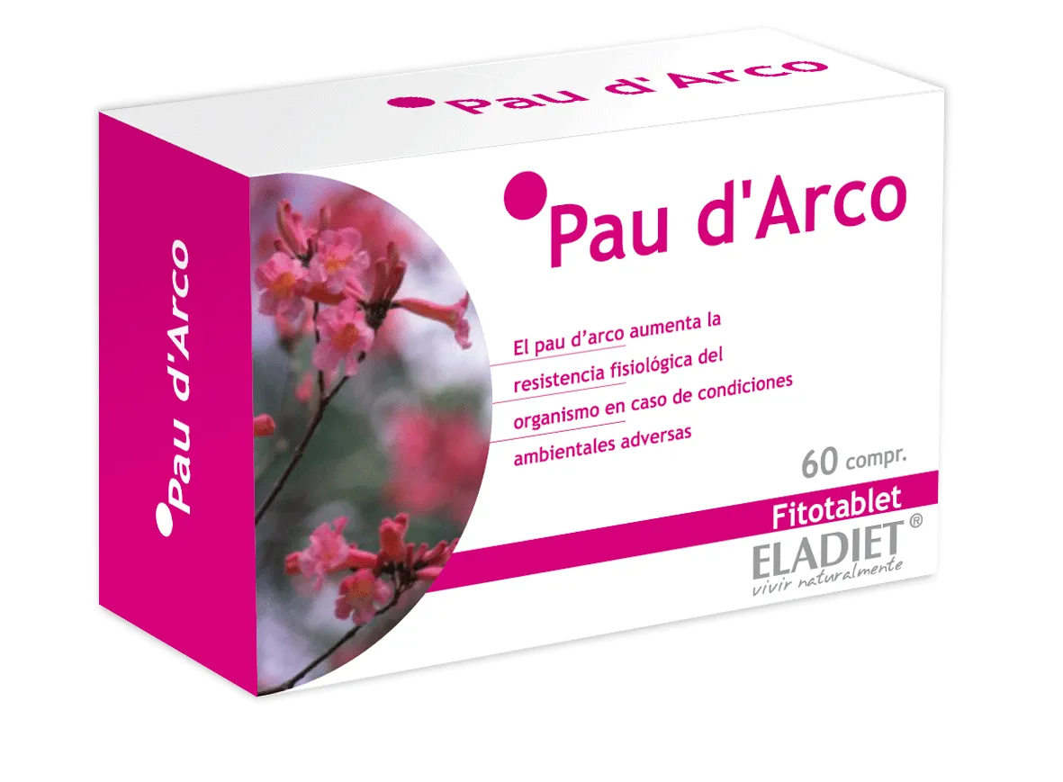 Eladiet Pau De Arco Fitotablet 60 Comp
