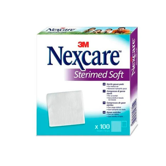 Nexcare Sterimed Soft Sterile Gouze Pads 10x10m
