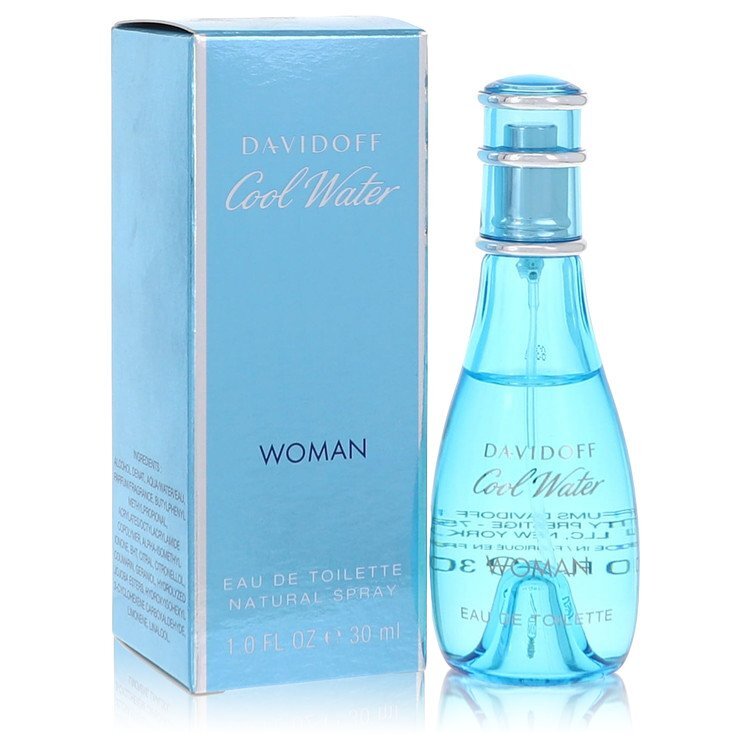 Cool Water Eau De Toilette Spray By Davidoff - Size: 30 ml Eau De Toilette Spray