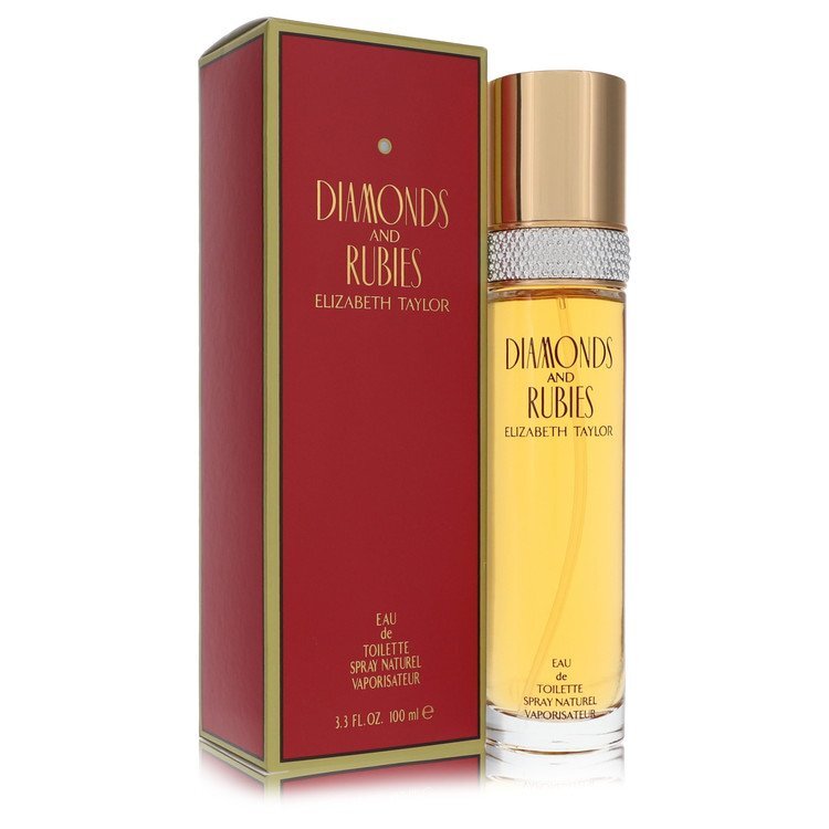 Diamonds & Rubies Eau De Toilette Spray By Elizabeth Taylor - Size: 100 ml Eau De Toilette Spray
