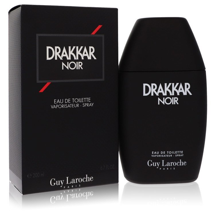 Drakkar Noir Eau De Toilette Spray By Guy Laroche - Size: 200 ml Eau De Toilette Spray