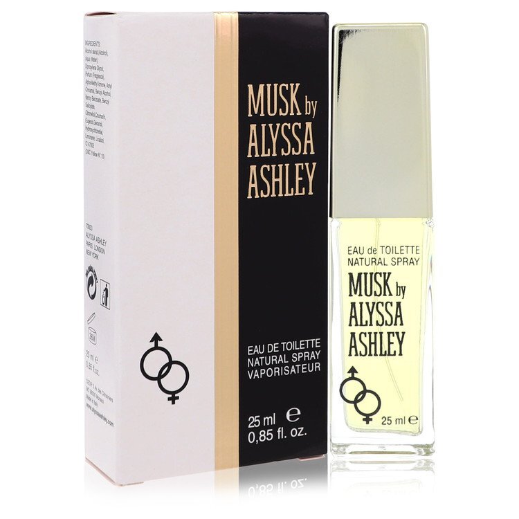 Alyssa Ashley Musk Eau De Toilette Spray By Houbigant - Size: 25 ml Eau De Toilette Spray