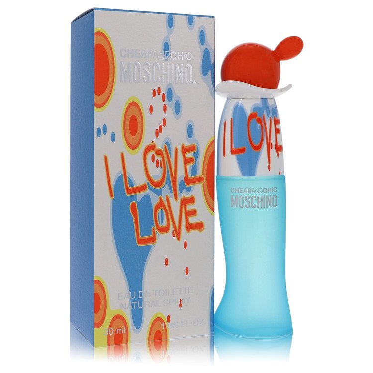 I Love Love Eau De Toilette Spray By Moschino - Size: 30 ml Eau De Toilette Spray