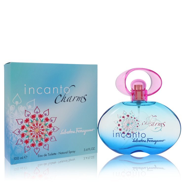Incanto Charms Eau De Toilette Spray By Salvatore Ferragamo - Size: 100 ml Eau De Toilette Spray