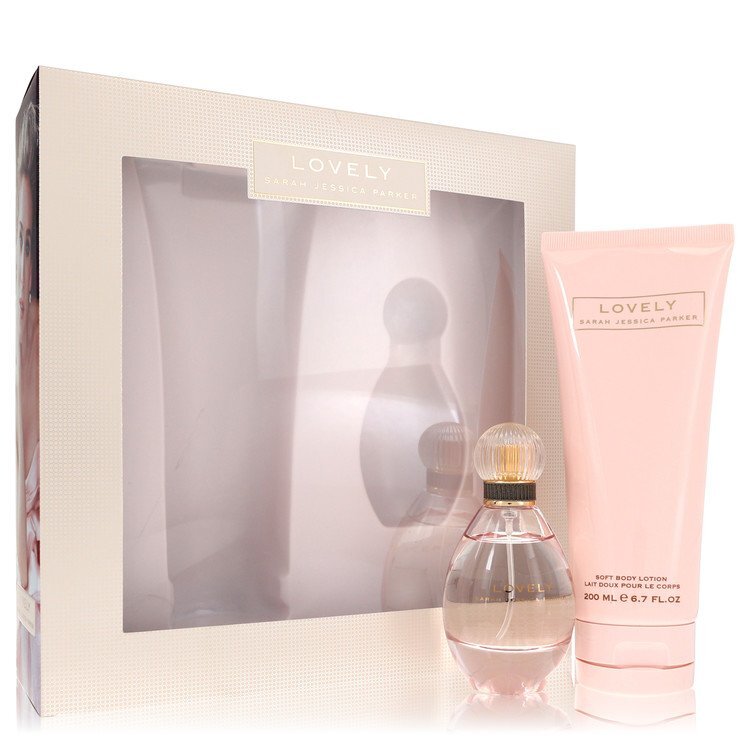 Lovely Gift Set By Sarah Jessica Parker - Size: 1.7 oz Eau De Parfum Spray + 6.7 oz Body Lotion