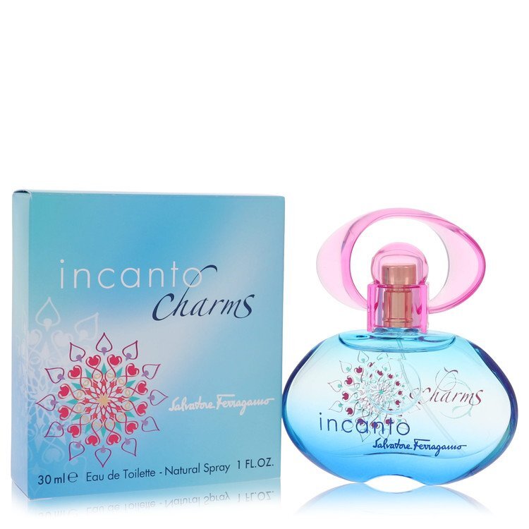 Incanto Charms Eau De Toilette Spray By Salvatore Ferragamo - Size: 30 ml Eau De Toilette Spray