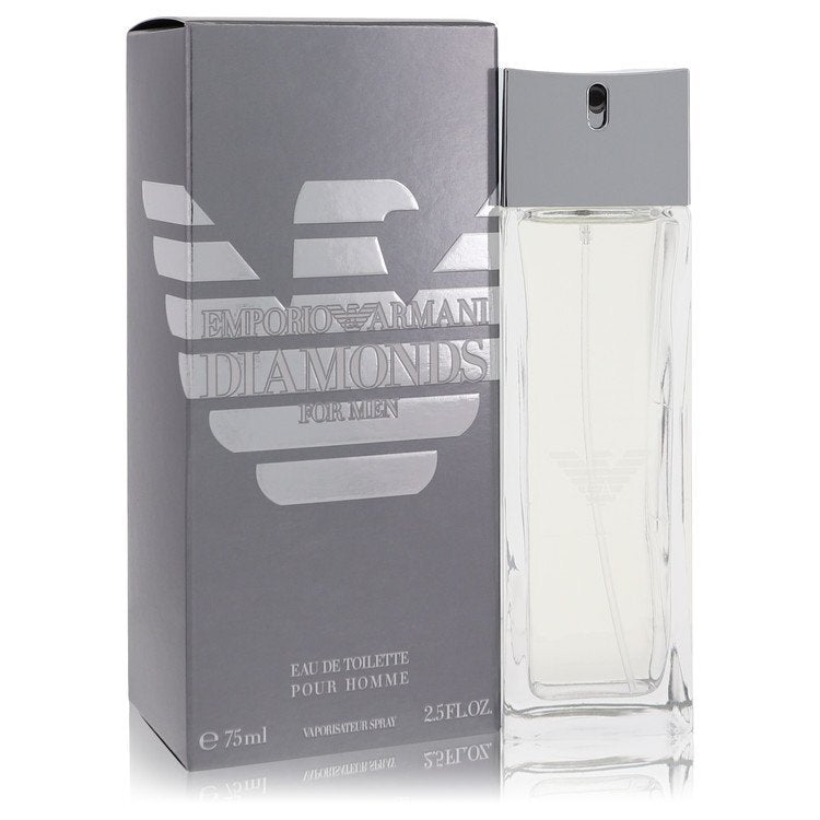 Emporio Armani Diamonds Eau De Toilette Spray By Giorgio Armani - Size: 75 ml Eau De Toilette Spray