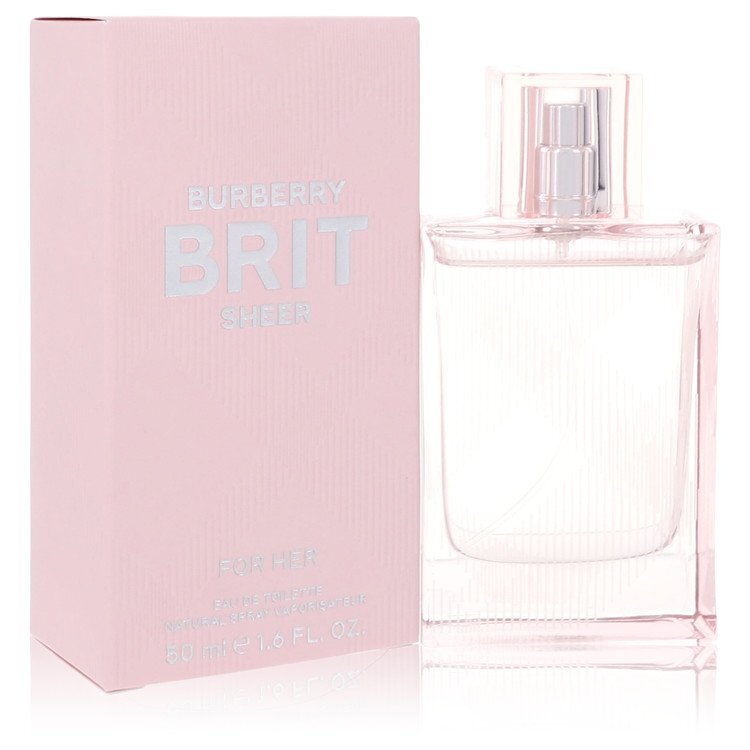 Burberry Brit Sheer Eau De Toilette Spray By Burberry - Size: 50 ml Eau De Toilette Spray