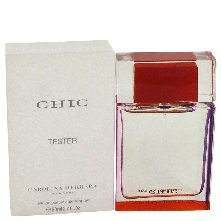 Chic Eau De Parfum Spray (Tester) By Carolina Herrera - Size: 80 ml Eau De Parfum Spray
