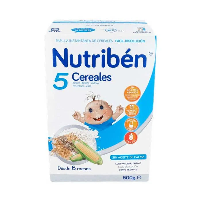 Nutribén Growth Cereals With Milk 600g