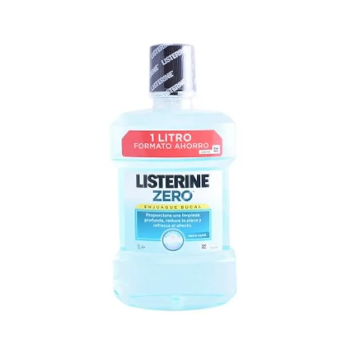 Listerine Zero Alcohol Mouthwash Soft Mint 1000ml