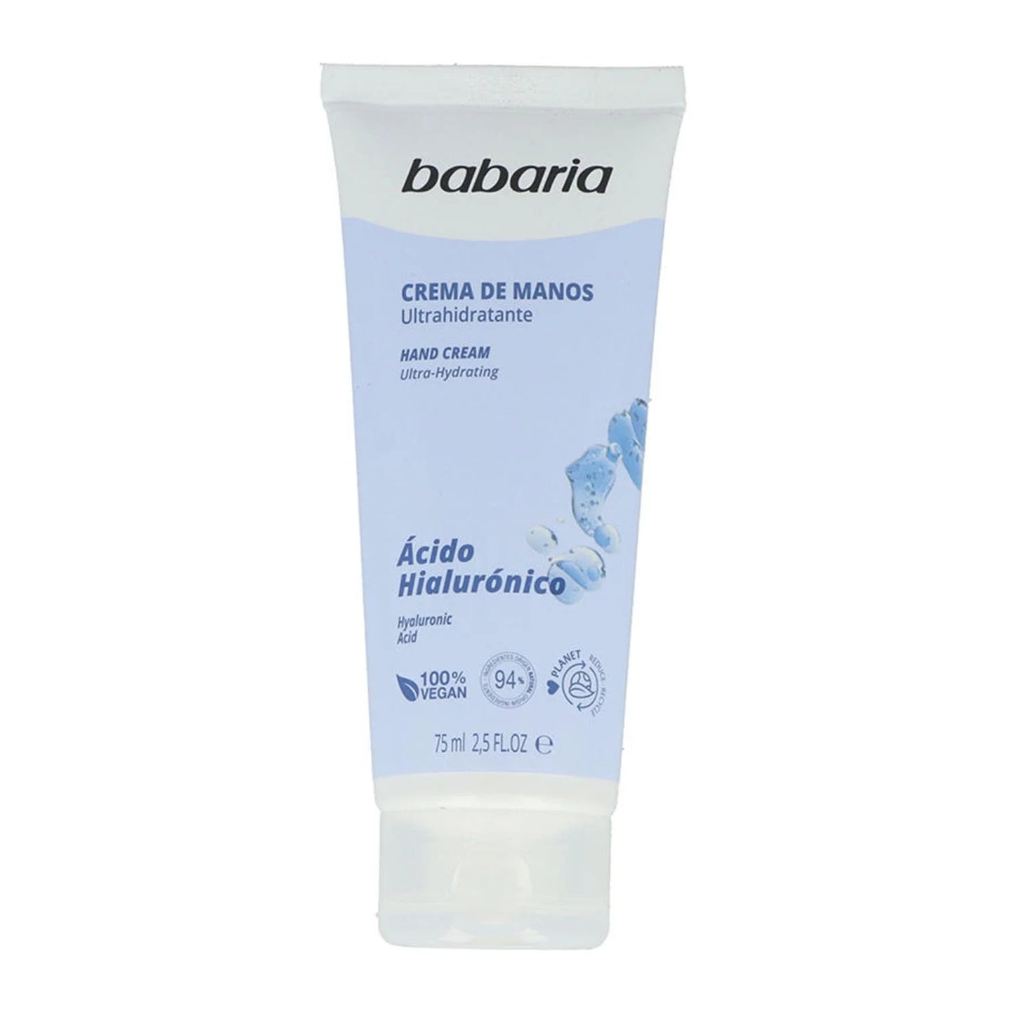 Cr Manos Babaria Hialuronico 75ml