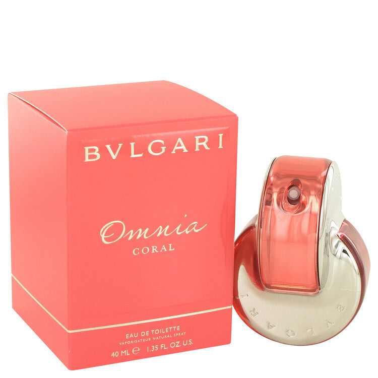 Omnia Coral Eau De Toilette Spray By Bvlgari - Size: 41 ml Eau De Toilette Spray