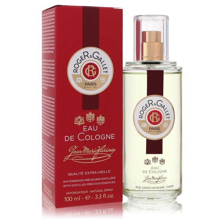 Jean Marie Farina Extra Vielle Eau De Cologne Spray (Unisex) By Roger & Gallet - Size: 100 ml Eau De Cologne Spray