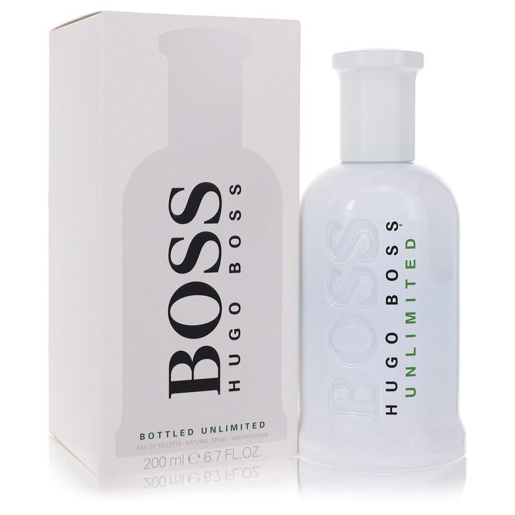 Boss Bottled Unlimited Eau De Toilette Spray By Hugo Boss - Size: 200 ml Eau De Toilette Spray