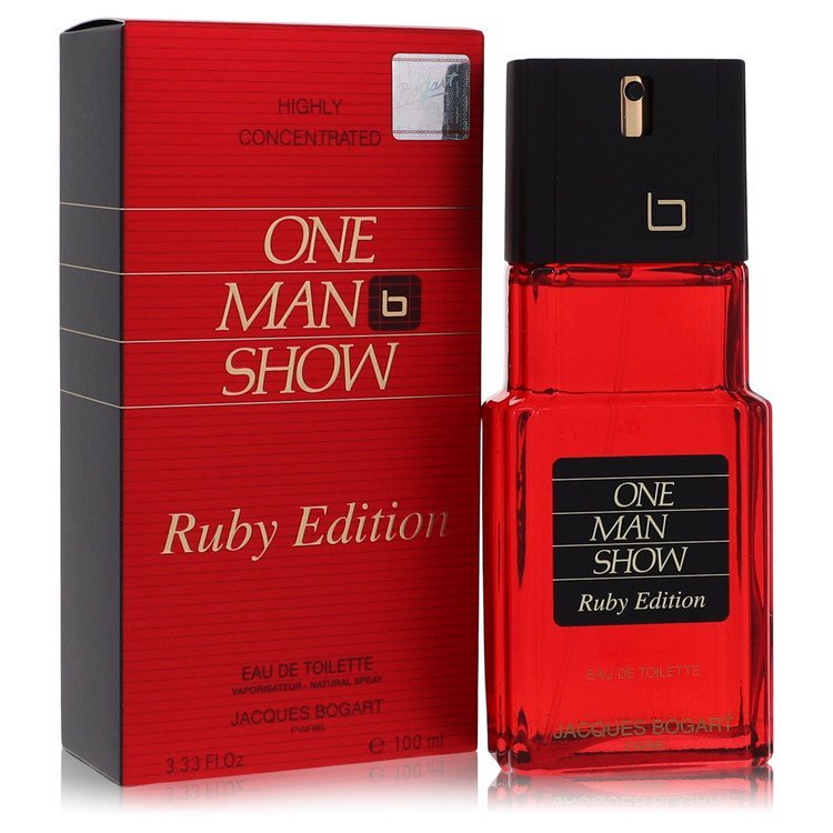One Man Show Ruby Eau De Toilette Spray By Jacques Bogart - Size: 100 ml Eau De Toilette Spray