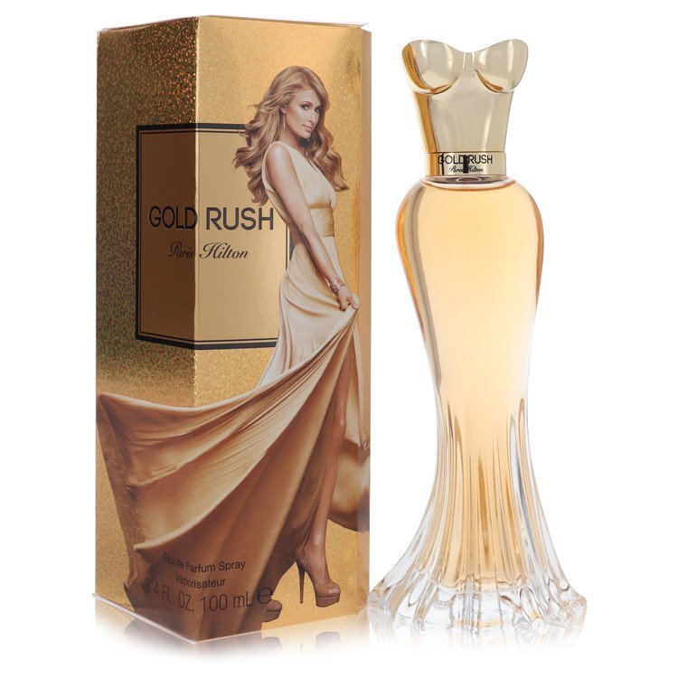 Gold Rush Eau De Parfum Spray By Paris Hilton - Size: 100 ml Eau De Parfum Spray