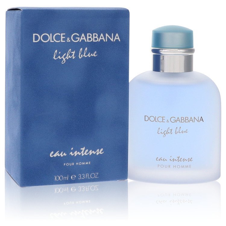 Hellblaues Eau Intense Eau De Parfum Spray von Dolce & Gabbana – Größe: 100 ml Eau De Parfum Spray