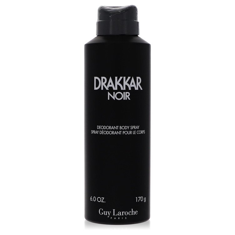 Drakkar Noir Deodorant Body Spray By Guy Laroche - Size: 172 ml Deodorant Body Spray