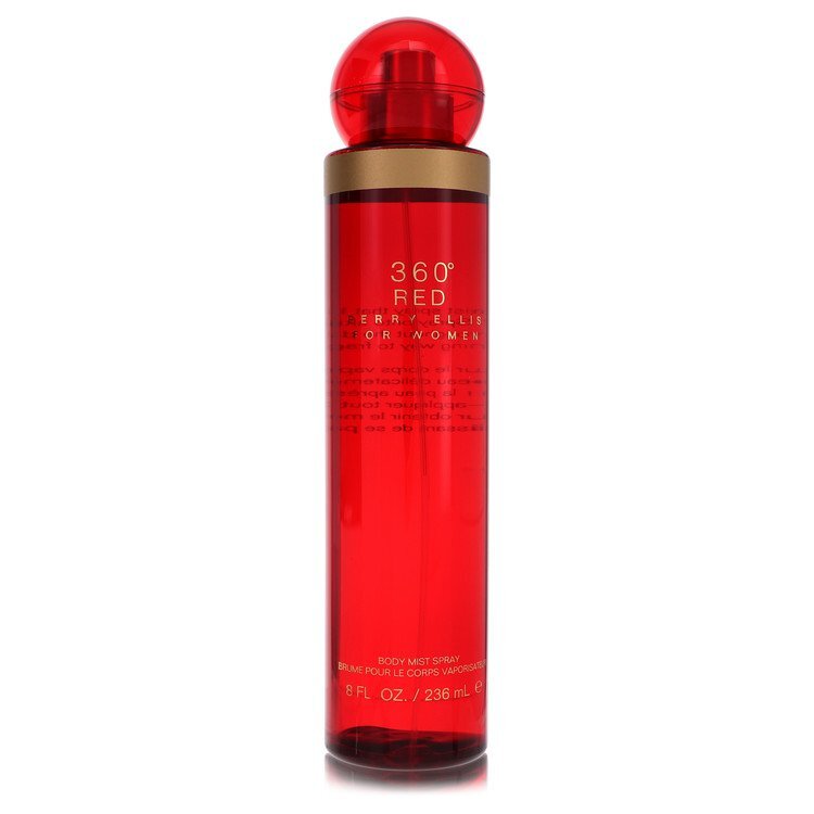 Perry Ellis 360 Red Body Mist By Perry Ellis - Size: 240 ml Body Mist
