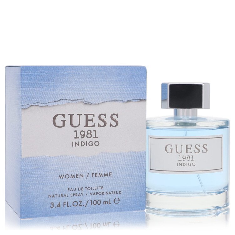 Guess 1981 Indigo Eau De Toilette Spray By Guess - Size: 100 ml Eau De Toilette Spray