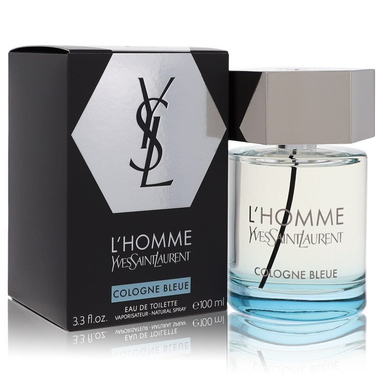 L'homme Cologne Bleue Eau De Toilette Spray By Yves Saint Laurent - Size: 100 ml Eau De Toilette Spray