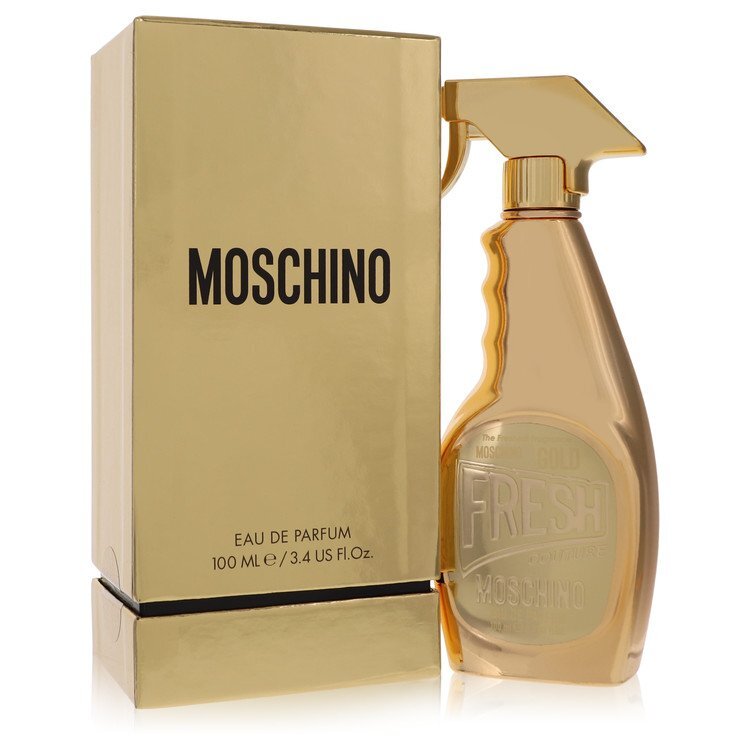 Moschino Fresh Gold Couture Eau De Parfum Spray By Moschino - Size: 100 ml Eau De Parfum Spray