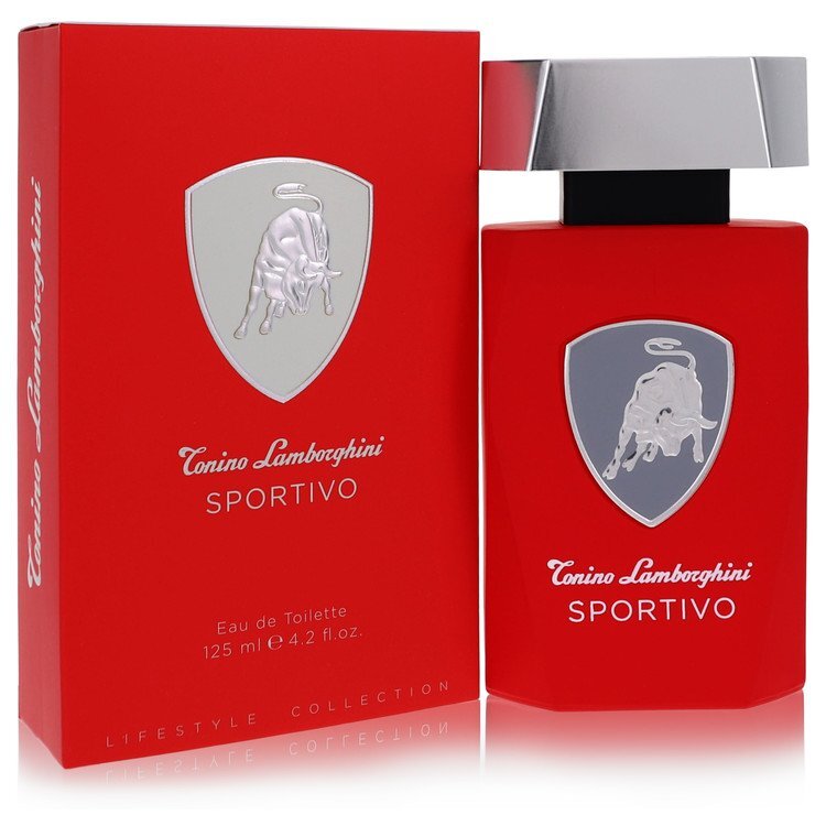 Lamborghini Sportivo Eau De Toilette Spray By Tonino Lamborghini - Size: 125 ml Eau De Toilette Spray