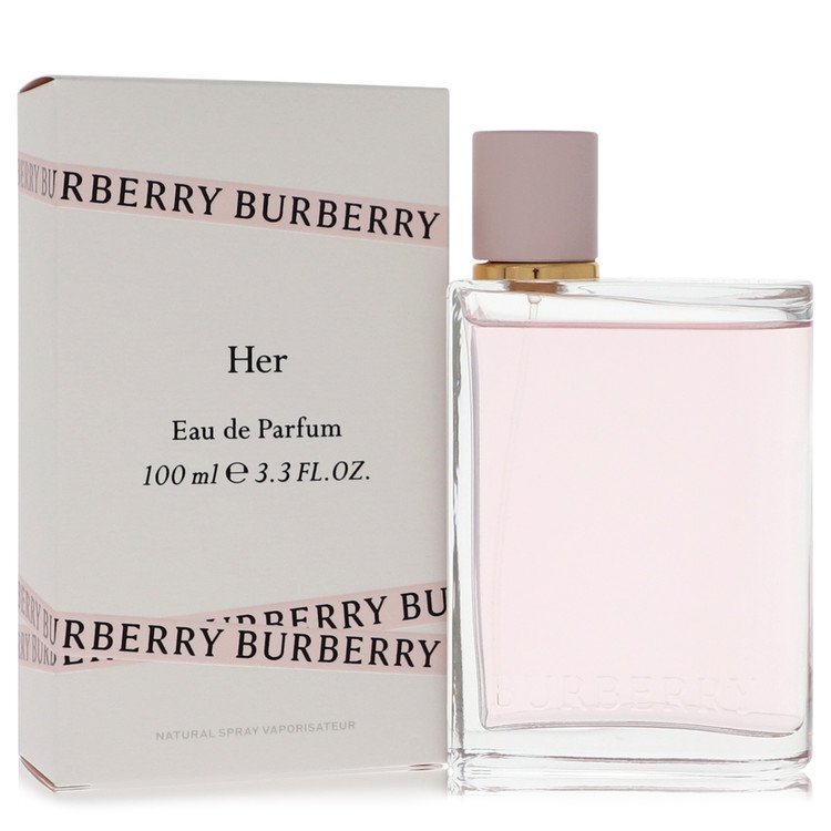 Burberry Her Eau De Parfum Spray By Burberry - Size: 100 ml Eau De Parfum Spray