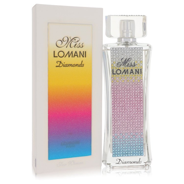Miss Lomani Diamonds Eau De Parfum Spray By Lomani - Size: 100 ml Eau De Parfum Spray