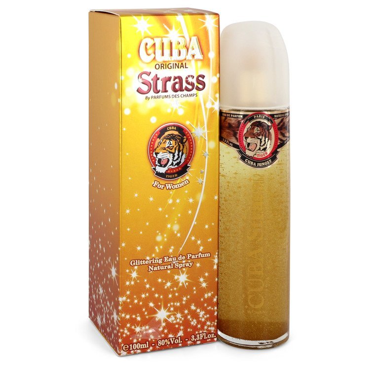 Cuba Strass Tiger Eau De Parfum Spray By Fragluxe - Size: 100 ml Eau De Parfum Spray
