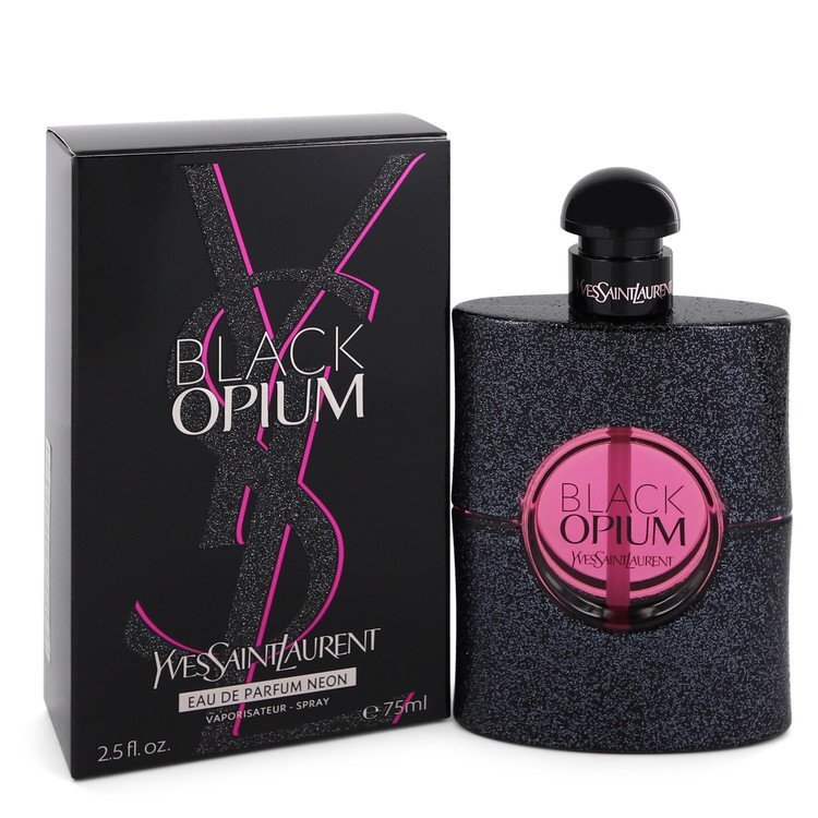 Black Opium Eau De Parfum Neon Spray By Yves Saint Laurent - Size: 75 ml Eau De Parfum Neon Spray