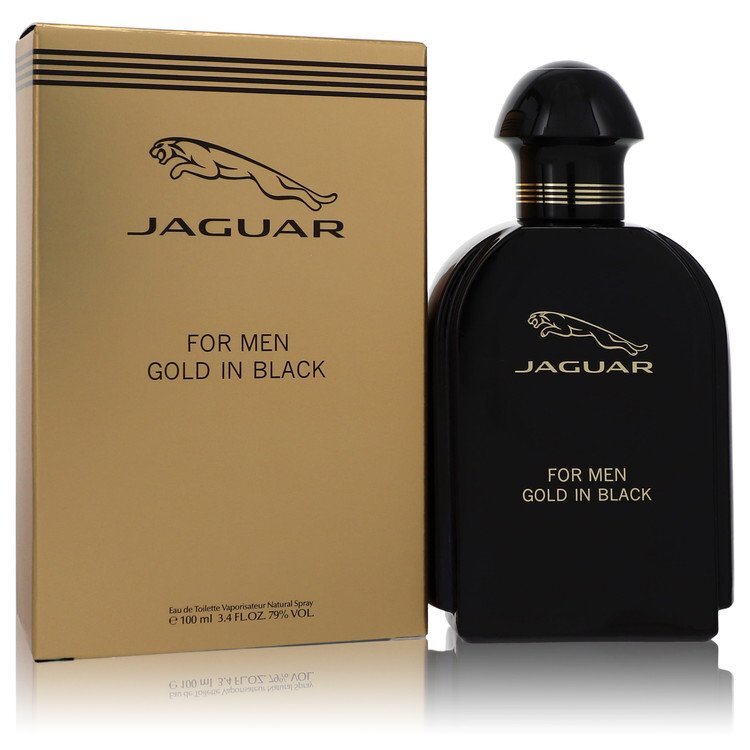 Jaguar Gold In Black Eau De Toilette Spray By Jaguar - Size: 100 ml Eau De Toilette Spray