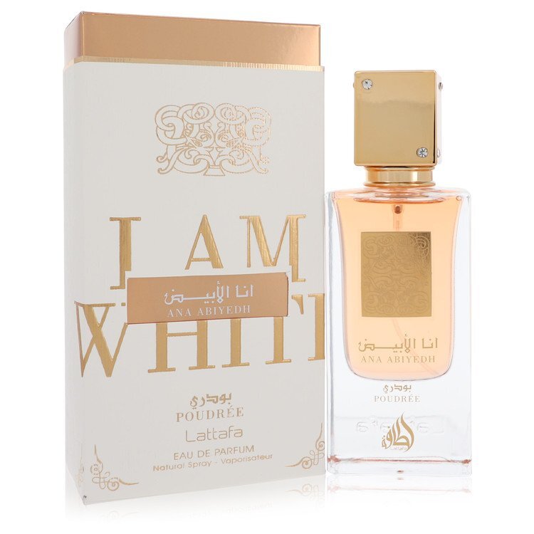 Ana Abiyedh I Am White Poudree Eau De Parfum Spray (Unisex) By Lattafa - Size: 60 ml Eau De Parfum Spray