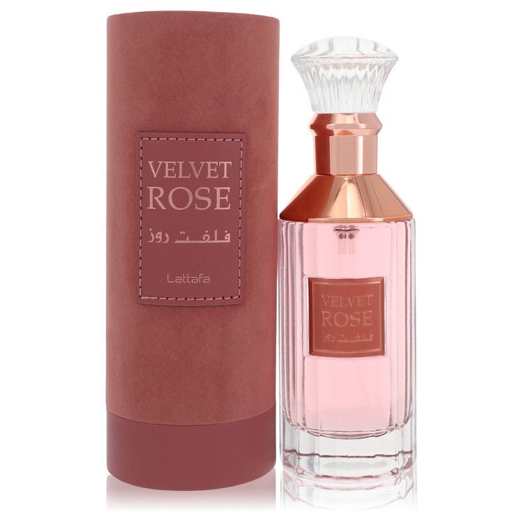 Lattafa Velvet Rose Eau De Parfum Spray (Unisex) von Lattafa – Größe: 100 ml Eau De Parfum Spray