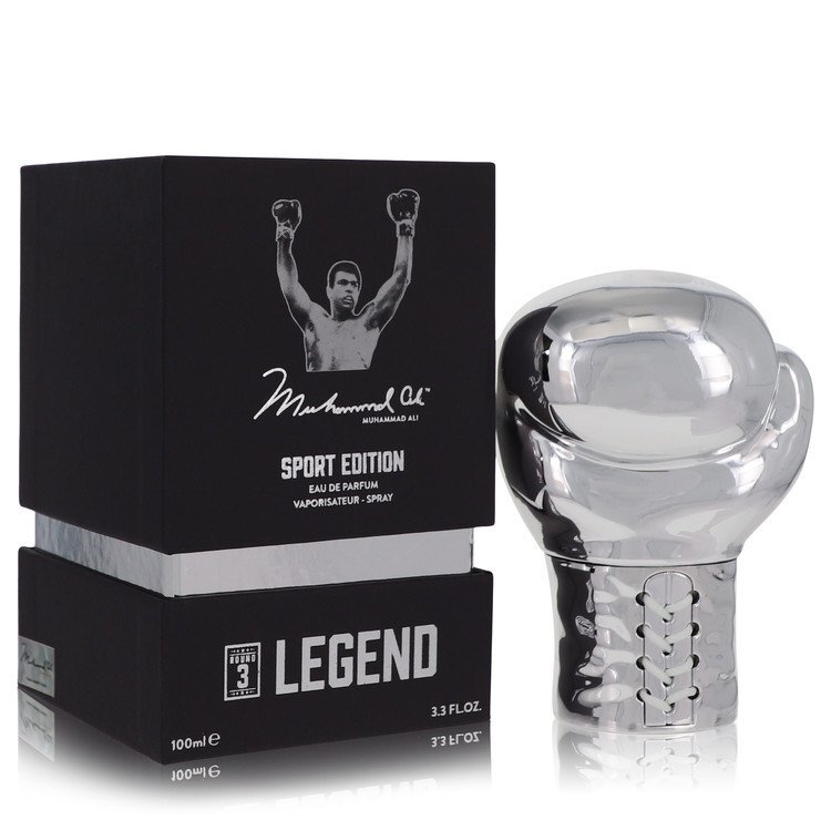 Muhammad Ali Legend Round 3 Eau De Parfum Spray (Sport Edition) By Muhammad Ali - Size: 100 ml Eau De Parfum Spray