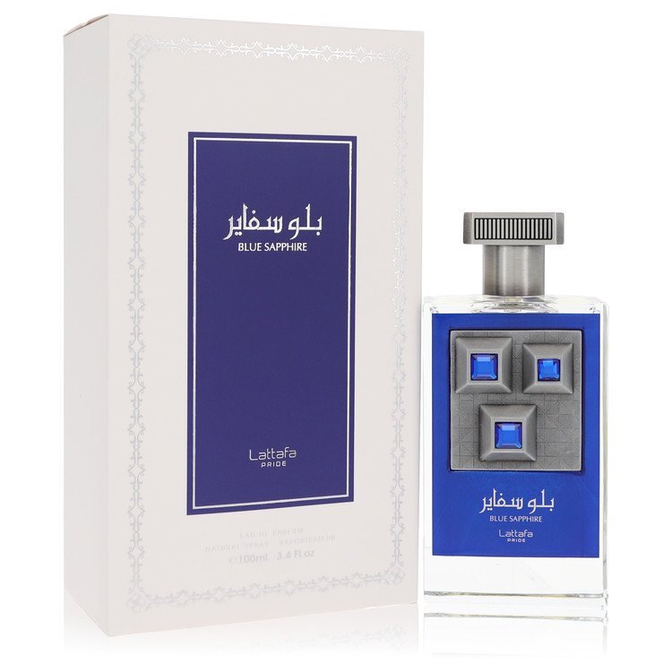 Lattafa Pride Blue Sapphire Eau De Parfum Spray (Unisex) von Lattafa – Größe: 100 ml Eau De Parfum Spray