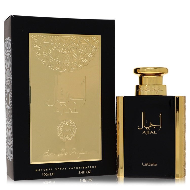Lattafa Ajial Eau De Parfum Spray By Lattafa - Size: 100 ml Eau De Parfum Spray