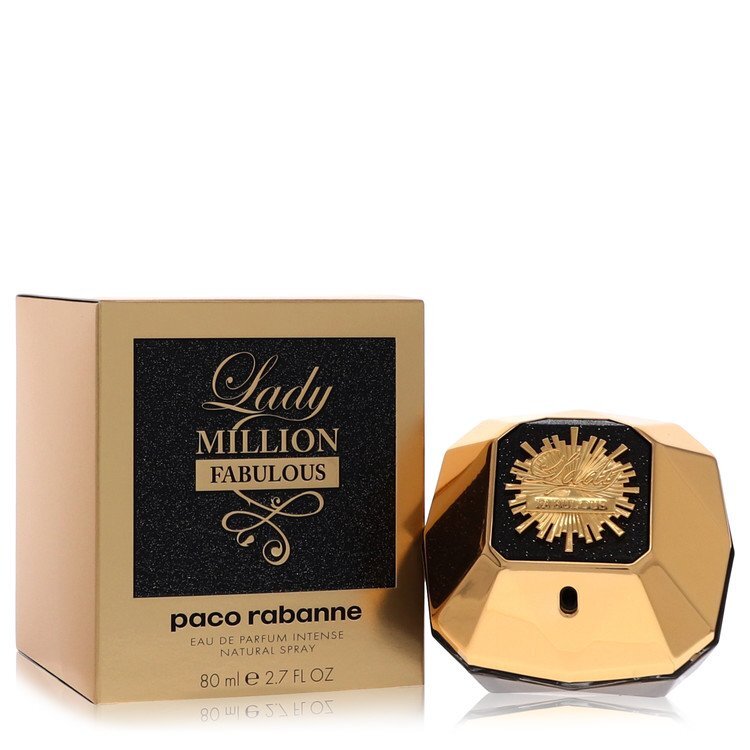 Lady Million Fabulous Eau De Parfum Intense Spray By Paco Rabanne - Size: 80 ml Eau De Parfum Intense Spray