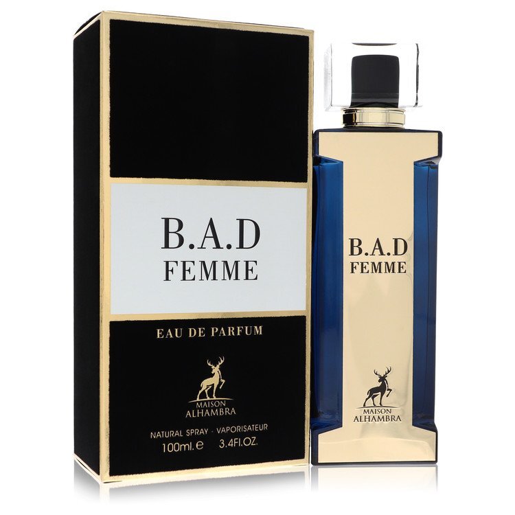 B.a.d Femme Eau De Parfum Spray By Maison Alhambra - Size: 100 ml Eau De Parfum Spray