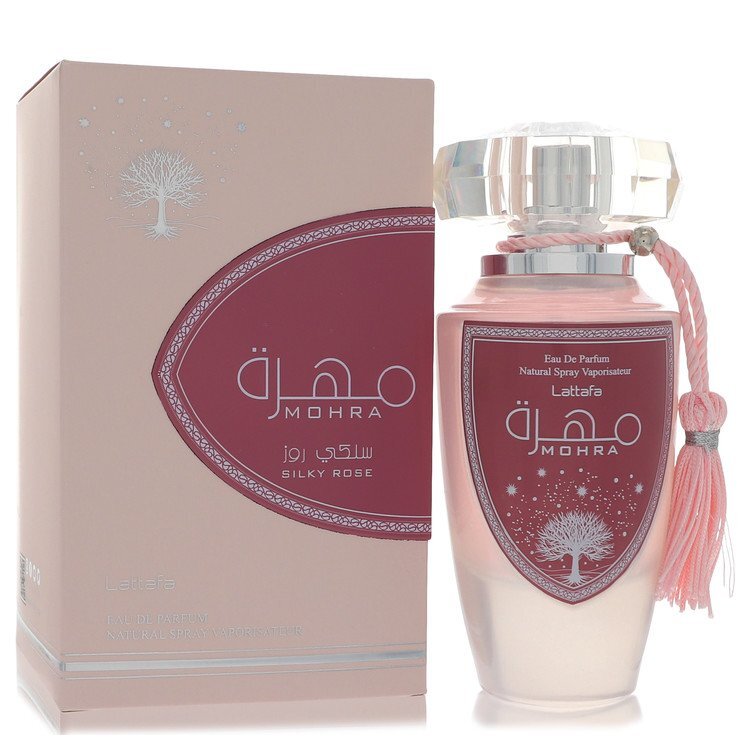 Lattafa Mohra Silky Rose Eau De Parfum Spray By Lattafa - Size: 100 ml Eau De Parfum Spray