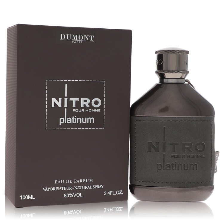Dumont Nitro Platinum Eau De Parfum Spray By Dumont Paris - Size: 100 ml Eau De Parfum Spray