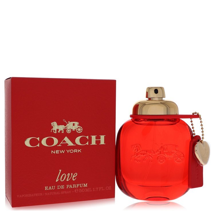 Coach Love Eau De Parfum Spray (red packaging) By Coach - Size: 50 ml Eau De Parfum Spray