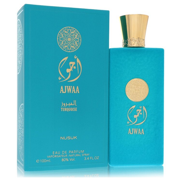 Nusuk Ajwaa Turquoise Eau De Parfum Spray (Unisex) By Nusuk - Size: 100 ml Eau De Parfum Spray