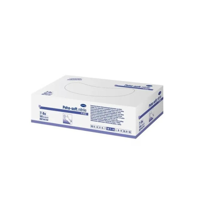 Hartmann Peha Soft Nitrile Gloves Medium Size 100 Units