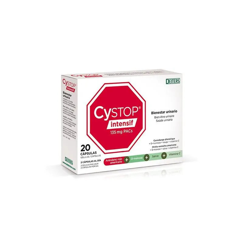 Deiters Cystop Intensif 20 Capsules
