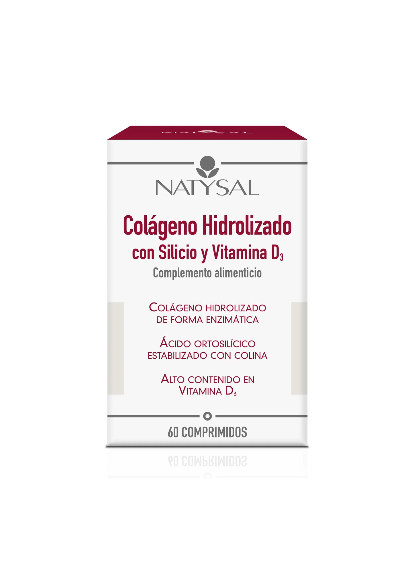 Natysal Colageno Con Silicio Vit D3 60 Comp