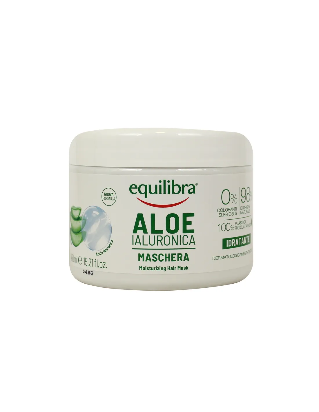 Equilibra Mask Aloe Hyaluronic Dermo 450